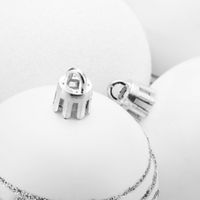 Weihnachtsbaumkugeln 24er Set, weiß