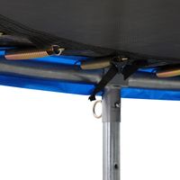 monzana Abdeckung Trampolin  305cm blau