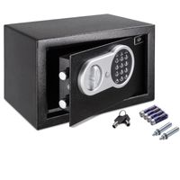 Deuba Tresor - Safe elektrisch klein 31 x 20 x 20cm schwarz
