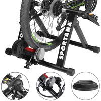 Sportana Fahrrad Rollentrainer 54 x 46 x 42cm schwarz