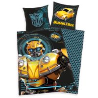 Transformers Bumblebee Bettwäsche Größe 80x80 + 135x200 cm