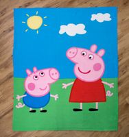 Peppa Pig Fleece-Decke Größe 130x160 cm
