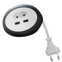 Reiseadapter - Schwarz