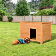 Hundehütte Hundehaus Hundehöhle Hütte für Hunde Katzen Dach Holz