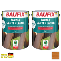 Zaun- und Gartenlasur, Teak - 2er-Set