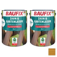 Zaun- und Gartenlasur, Eiche hell - 2er-Set