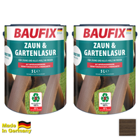 Zaun- und Gartenlasur, Palisander - 2er-Set