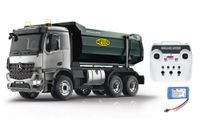 JAMARA-406301-Muldenkipper Mercedes-Benz Arocs Metal 1:20 2,4GHz
