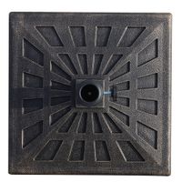 Sonnenschirmständer 15 kg Schirmhalter für Ø38 mm Ø48 mm