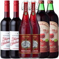 "Probierpaket" Glühwein (4x 0,75 l, 2x 1,00 l)