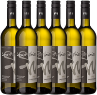 "Schwarz/Weiss" Schwarzriesling weissgekeltert QbA trocken 0,75l - 6er Karton