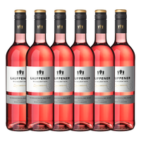 Lauffener Katzenbeißer Schwarzriesling Rosé QbA trocken 0,75l - 6er Karton