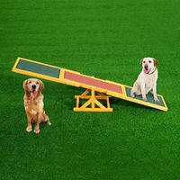 Hundewippe Hunde Agility Wippe Welpenspielzeug Hundesport 180 x 30 x 30 cm