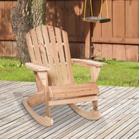 Adirondack Gartenstuhl  Natur 77 x 94 x 97 cm