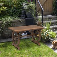 Gartentisch, ca.113 x B60 x H65 cm - Natur