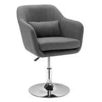 Arbeitshocker Drehstuhl höhenverstellbar Stahl, Dunkelgrau, 57x57x77,5-87cm