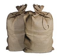 2er Set Jutesack - ca. 100 x 60 cm