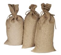 3er Set Jutesack - ca. 60 x 30 cm