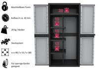 XL Jumbo Schrank mit Spindfach