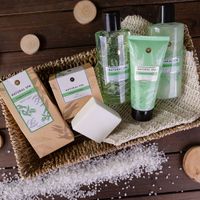 Badeset NATURAL SPA in Seegraskorb