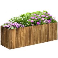 Hochbeet aus Tannenholz, ca. 120 x 40 x 40 cm
