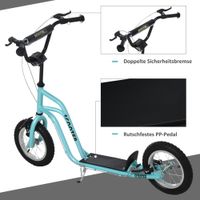 Kinderroller mit Luftreifen 12 Zoll Blau