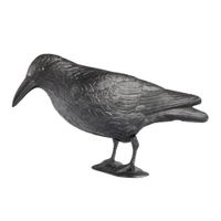 Gartenfigur RABE 37cm, schwarz