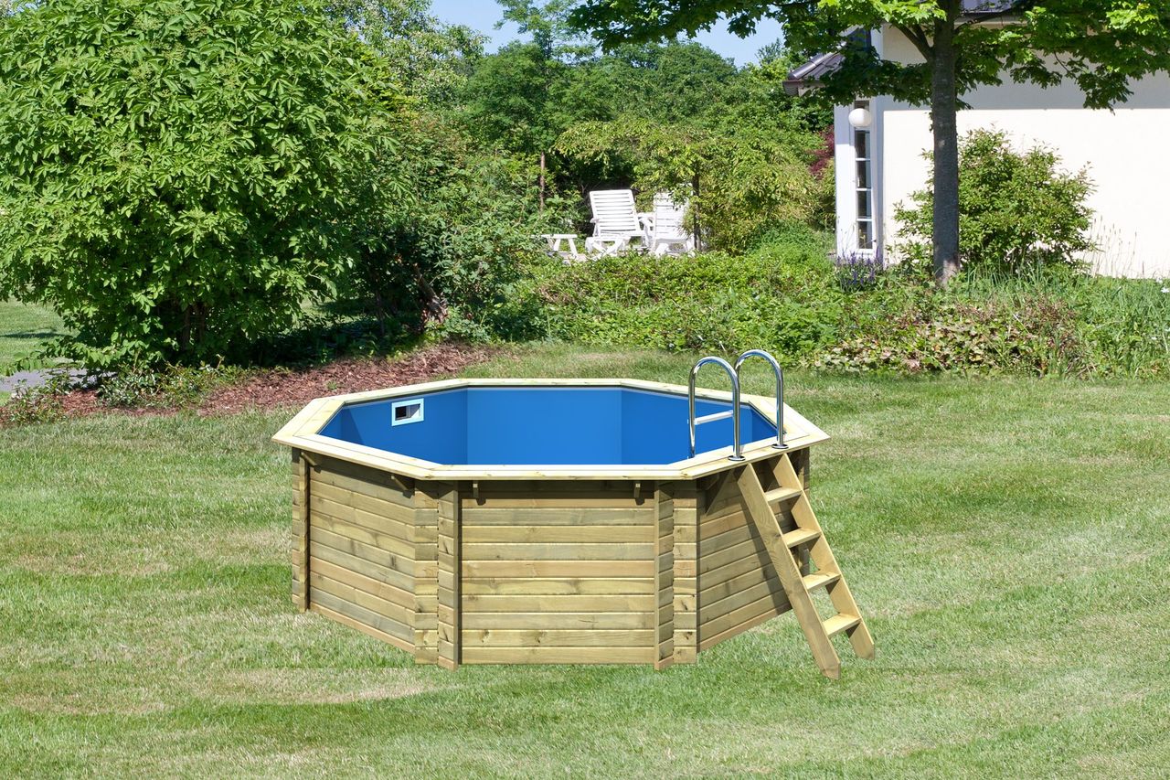 Karibu Massivholzpool Modell 1 A