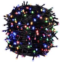 Lichterkette 200 LED 20m bunt