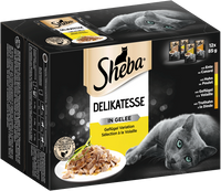 Portionsbeutel Mutlipack Delikatesse in Gelee Geflügel Variation 12 x 85g