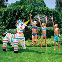 Kinder Wassersprinkler Zebra, ca. 157 x 94 x 157 cm - Mehrfarbig