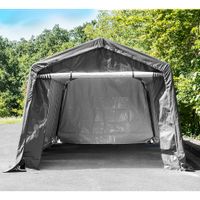 Folien Autogarage Zeltgarage ca. 305 x 610 x 240 cm - Grau