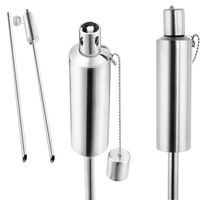 Gardebruk Öl-Fackel 6er-Set Edelstahl 115cm