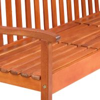 Casaria Gartenbank Picknick mit Tisch, Eukalyptus