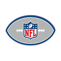 NFL Konturenkissen Größe 36x22 cm