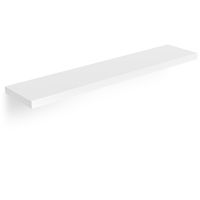 Casaria Wandregal Schweberegal 110cm weiß + Halterung
