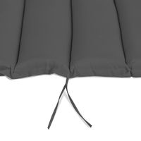 Detex Auflage Sonnenliege Anthrazit 183x56x7cm