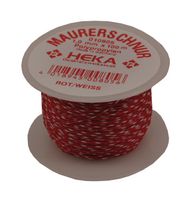 Maurerschnur (N) 1.7 mm x 50 m weiß/rot