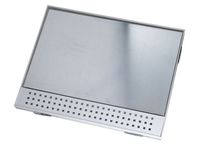Whirlpoolrahmen PVC weiß 302x403 mit 7 cm Chrom Einlegeblech