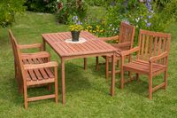 Santos Set 5tlg. Tisch 150x90 cm