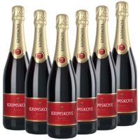 Sekt aus Moldawien rot mild - 6er Karton