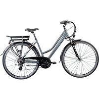 Green 7.7 E Bike Damen Trekkingrad 28 Zoll Pedelec 155 - 185 cm Trekkingrad mit 21 Gang