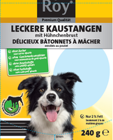 Leckere Kaustangen mit Hühnchenfleisch 240g
