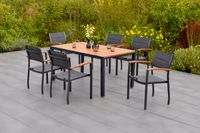 Paxos Set 7tlg. Tisch 150x90 cm