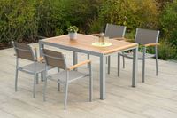 Naxos Set 5tlg. Ausziehtisch