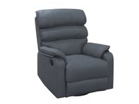 TV Sessel mit verstellbarer Relaxfunktion & 360°° Dreh- und Schaukelfunktion - Grau