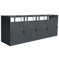 Mülltonnenbox CUBO - 4x 240 L