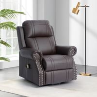 Elektrisch verstellbarer Relaxsessel, ca. 92 x 104 x 98,5 cm - Dunkelbraun