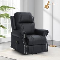 Elektrisch verstellbarer Relaxsessel, ca. 92 x 104 x 98,5 cm - Schwarz