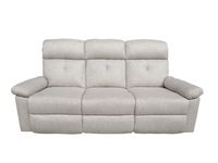 3tlg. Polstergarnitur mit 5 Relaxfunktionen - Beige